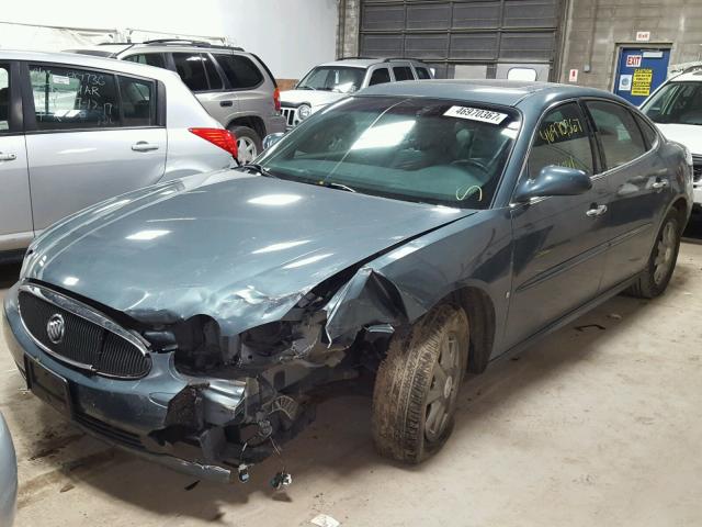 2G4WD582971199528 - 2007 BUICK LACROSSE C BLUE photo 2