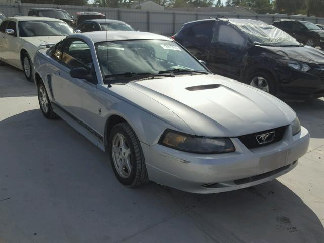 1FAFP40442F117974 - 2002 FORD MUSTANG SILVER photo 1