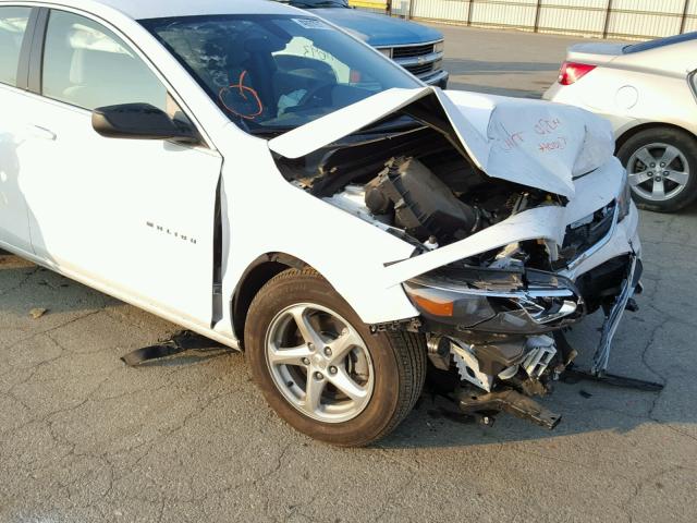 1G1ZC5ST7HF236696 - 2017 CHEVROLET MALIBU LS 白色 照片 9