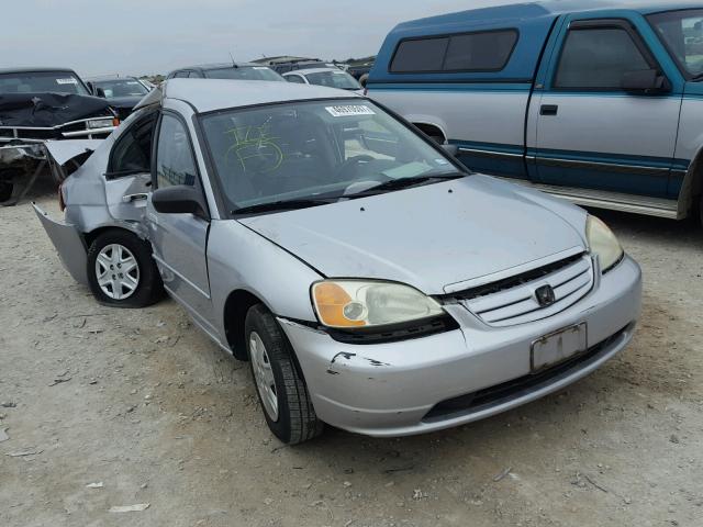 2HGES16653H623603 - 2003 HONDA CIVIC LX SILVER photo 1