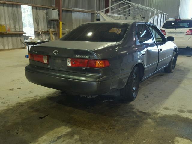 4T1BF22K21U958743 - 2001 TOYOTA CAMRY BLACK photo 4