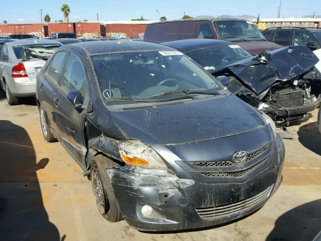 JTDBT903394054395 - 2009 TOYOTA YARIS GRAY photo 1