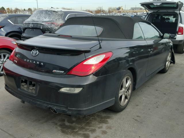 4T1FA38P47U117718 - 2007 TOYOTA CAMRY SOLA CHARCOAL photo 4