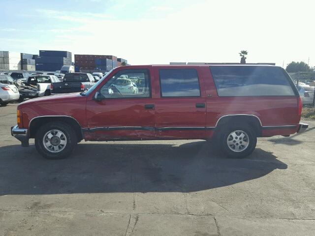 1GKEC16K3RJ700313 - 1994 GMC SUBURBAN C RED photo 9