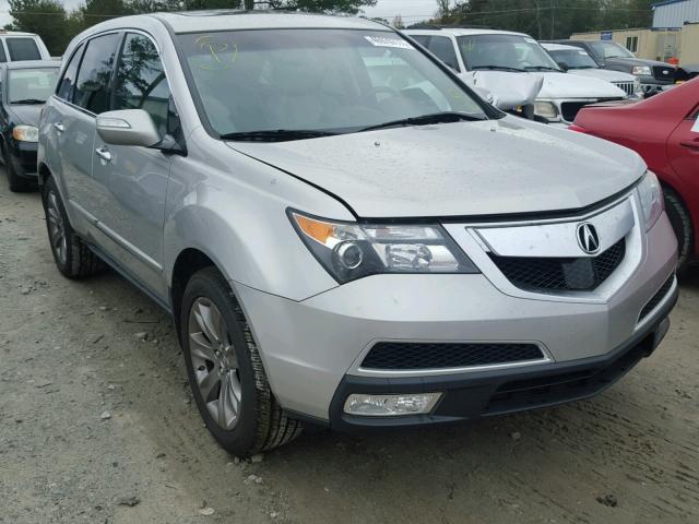 2HNYD2H7XAH506608 - 2010 ACURA MDX ADVANC SILVER photo 1