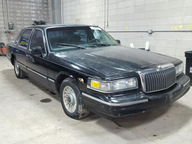 1LNLM81W6VY744029 - 1997 LINCOLN TOWN CAR BLACK photo 1