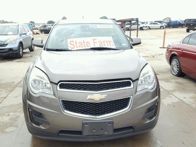 2CNALDEC5B6409560 - 2011 CHEVROLET EQUINOX LT CHARCOAL photo 9