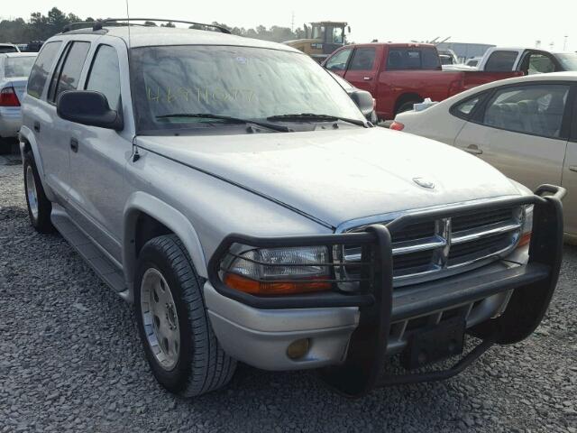 1D4HR58Z93F503118 - 2003 DODGE DURANGO SL SILVER photo 1