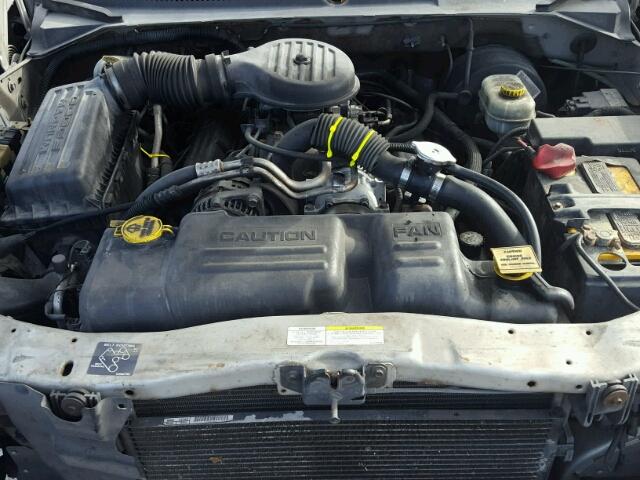 1D4HR58Z93F503118 - 2003 DODGE DURANGO SL SILVER photo 7