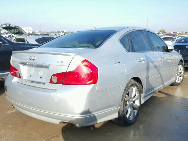 JNKAY01E96M104462 - 2006 INFINITI M35 BASE SILVER photo 4