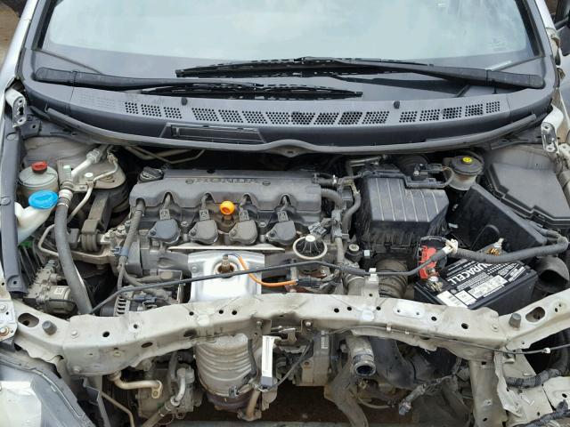 2HGFA1F33AH527236 - 2010 HONDA CIVIC VP SILVER photo 7