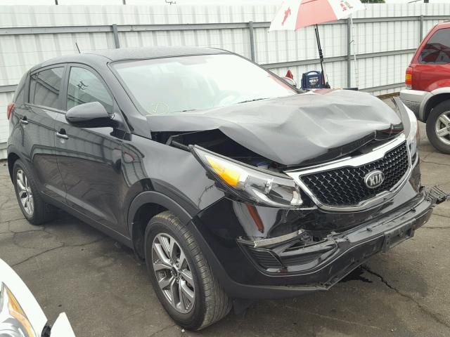 KNDPB3AC7G7873233 - 2016 KIA SPORTAGE L BLACK photo 1