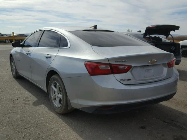 1G1ZB5ST5GF190948 - 2016 CHEVROLET MALIBU LS SILVER photo 3