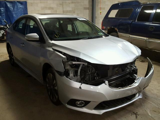 3N1AB7AP2GY223968 - 2016 NISSAN SENTRA S SILVER photo 1