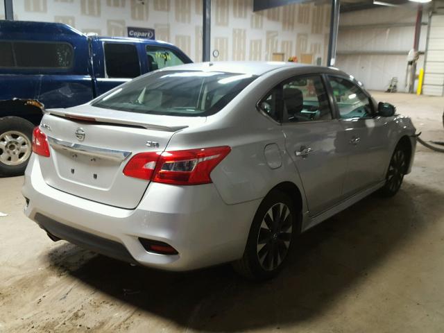 3N1AB7AP2GY223968 - 2016 NISSAN SENTRA S SILVER photo 4