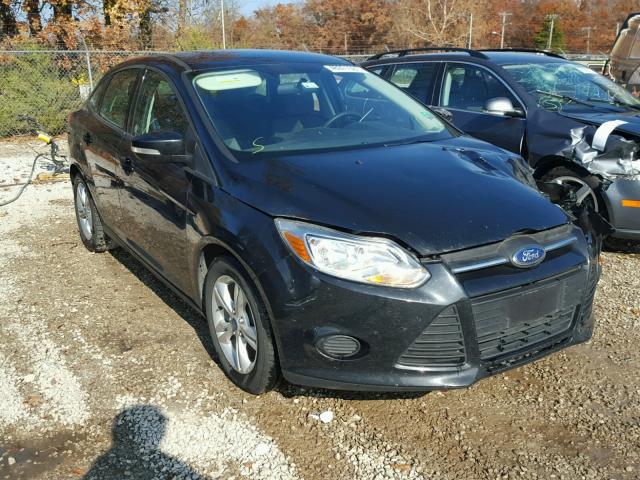 1FADP3F27EL158371 - 2014 FORD FOCUS SE BLACK photo 1