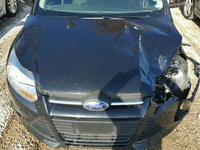 1FADP3F27EL158371 - 2014 FORD FOCUS SE BLACK photo 7