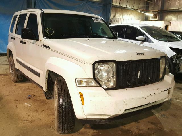 1J8GP28K79W504530 - 2009 JEEP LIBERTY SP WHITE photo 1