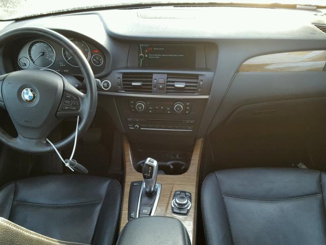 5UXWX5C57BL712418 - 2011 BMW X3 XDRIVE2 Szary zdjęcie 9