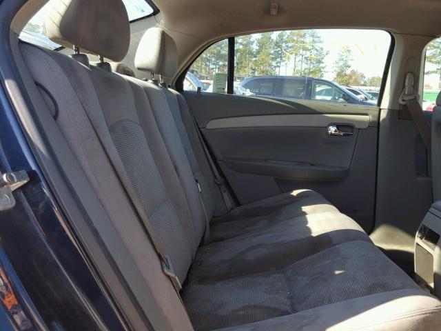 1G1ZG57B694160955 - 2009 CHEVROLET MALIBU LS BLUE photo 6