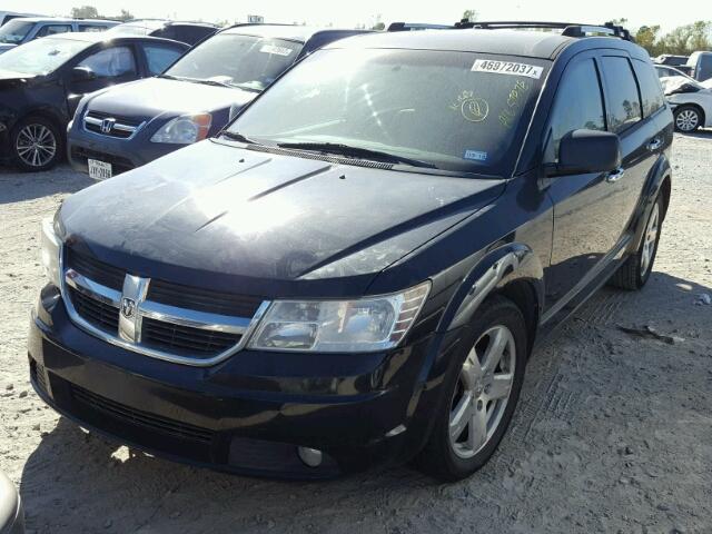 3D4GG67V19T501917 - 2009 DODGE JOURNEY R/ BLACK photo 2