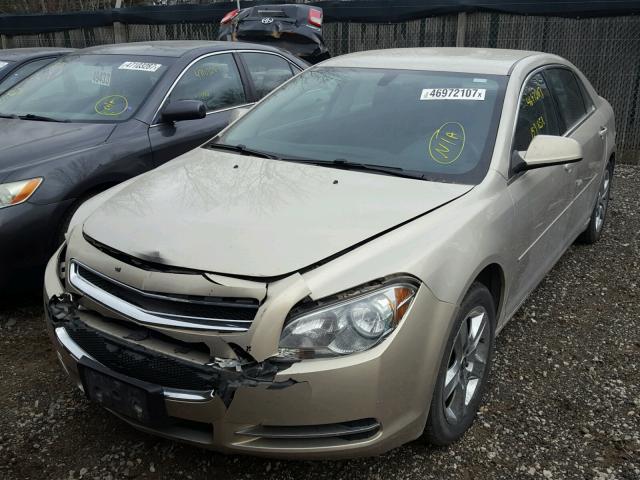 1G1ZC5E05AF247770 - 2010 CHEVROLET MALIBU 1LT TAN photo 2