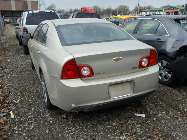 1G1ZC5E05AF247770 - 2010 CHEVROLET MALIBU 1LT TAN photo 3