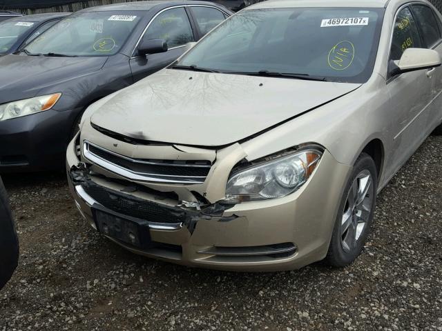 1G1ZC5E05AF247770 - 2010 CHEVROLET MALIBU 1LT თაფლისფერი ფოტო 9