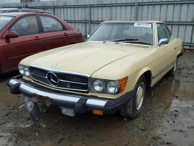 10704412024091 - 1975 MERCEDES-BENZ 450 SL YELLOW photo 2