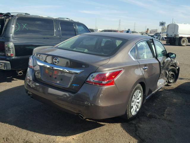 1N4AL3AP9EN376012 - 2014 NISSAN ALTIMA 2.5 BROWN photo 4