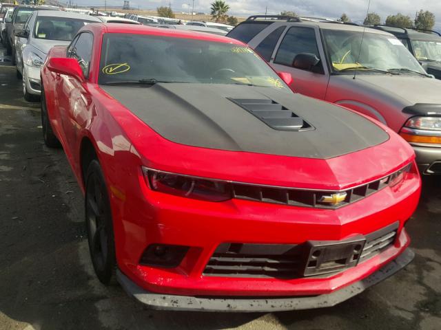 2G1FH1EJXF9264215 - 2015 CHEVROLET CAMARO SS RED photo 1