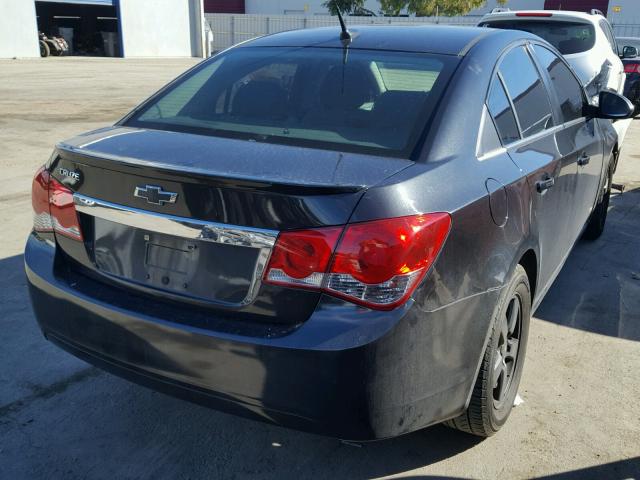 1G1PC5SH2B7170143 - 2011 CHEVROLET CRUZE LS BLACK photo 4