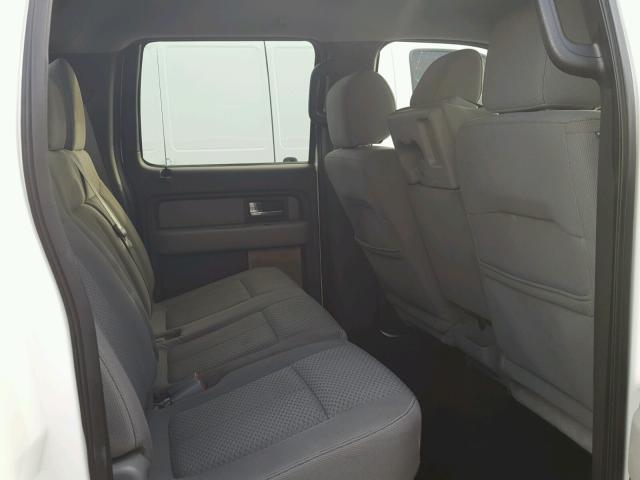 1FTFW1EF1CFA25647 - 2012 FORD F150 SUPER WHITE photo 6