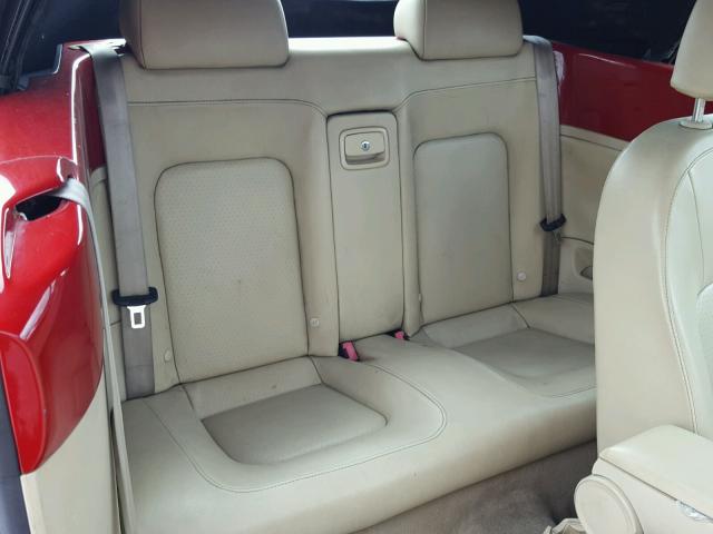 3VWRF31YX7M421045 - 2007 VOLKSWAGEN NEW BEETLE 红色 照片 6