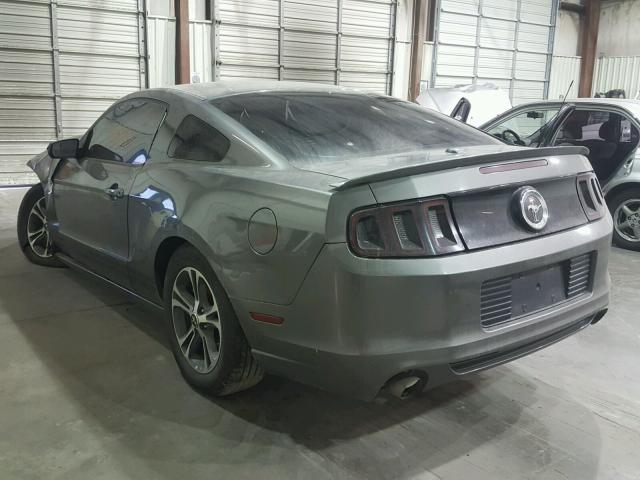 1ZVBP8AM6E5232551 - 2014 FORD MUSTANG GRAY photo 3