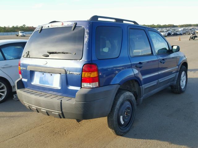 1FMYU59H47KA89952 - 2007 FORD ESCAPE HEV BLUE photo 4