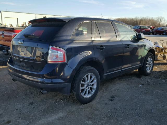 2FMDK3JC0ABA33727 - 2010 FORD EDGE SEL BLACK photo 4