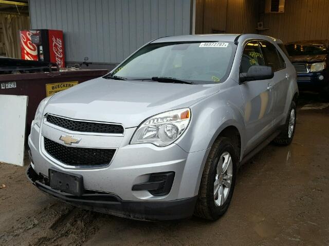 2GNALBEK1C6167472 - 2012 CHEVROLET EQUINOX LS SILVER photo 2