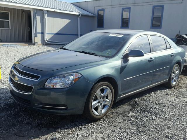 1G1ZH57B09F225638 - 2009 CHEVROLET MALIBU 1LT 绿色 照片 2