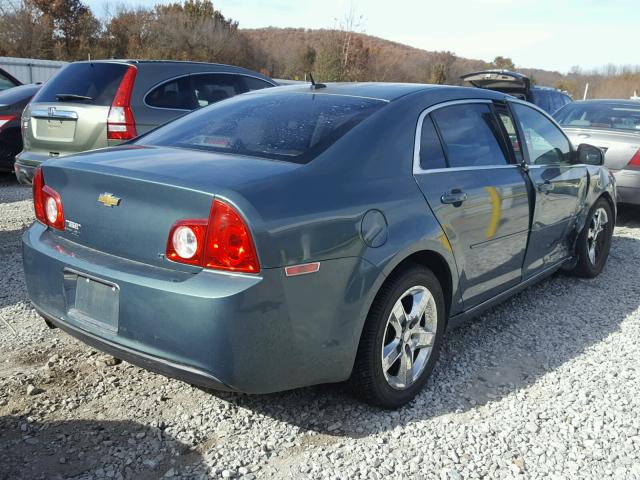 1G1ZH57B09F225638 - 2009 CHEVROLET MALIBU 1LT 绿色 照片 4