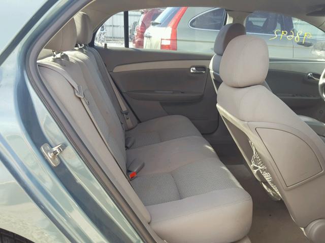 1G1ZH57B09F225638 - 2009 CHEVROLET MALIBU 1LT 绿色 照片 6