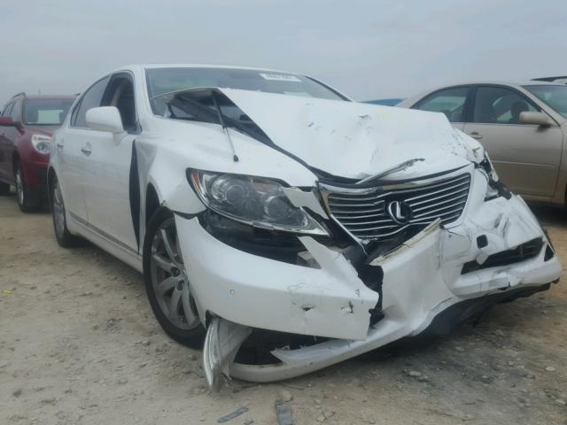 JTHBL46F695087548 - 2009 LEXUS LS 460 WHITE photo 1