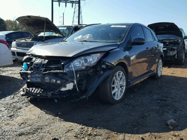 JM1BL1L5XC1505331 - 2012 MAZDA 3 S BLACK photo 2