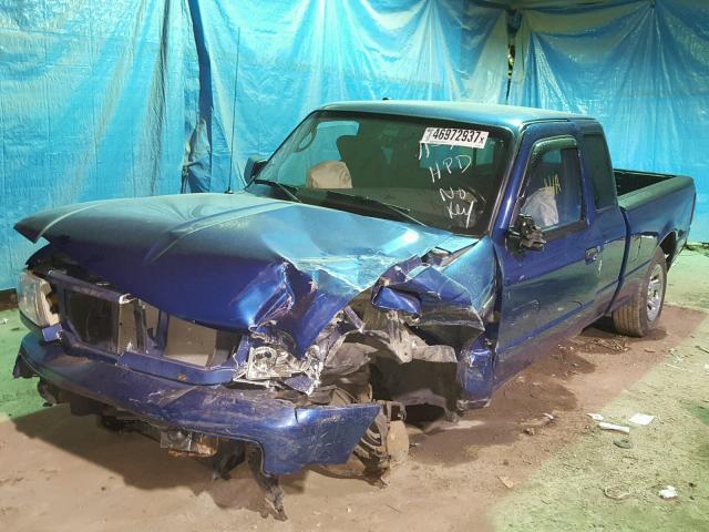 1FTKR1ED6BPA45955 - 2011 FORD RANGER SUP BLUE photo 2