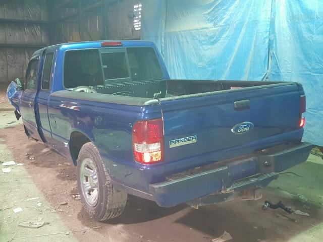 1FTKR1ED6BPA45955 - 2011 FORD RANGER SUP BLUE photo 3