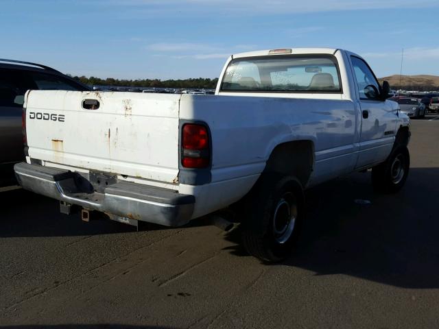 3B7KF26Z7XM590004 - 1999 DODGE RAM 2500 WHITE photo 4