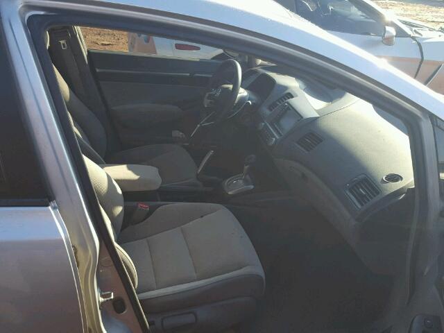 1HGFA16817L063483 - 2007 HONDA CIVIC EX SILVER photo 5
