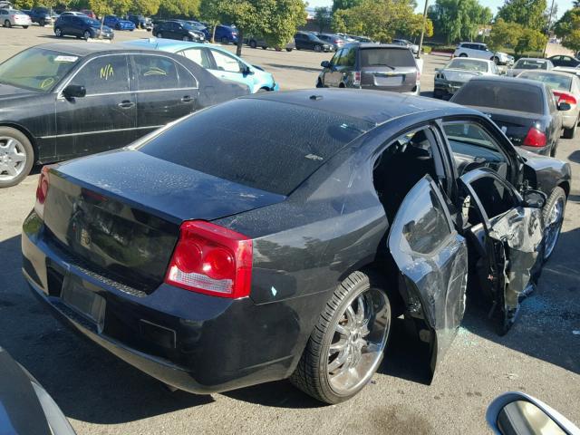 2B3CA3CV7AH252703 - 2010 DODGE CHARGER SX BLACK photo 4