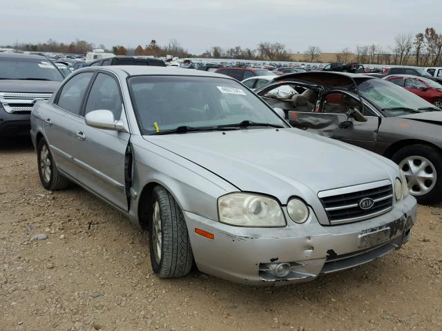 KNAGD128755431728 - 2005 KIA OPTIMA LX SILVER photo 1