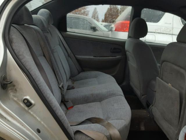 KNAGD128755431728 - 2005 KIA OPTIMA LX SILVER photo 6